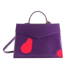 Welcomecompanions Classic Handbag in Purple