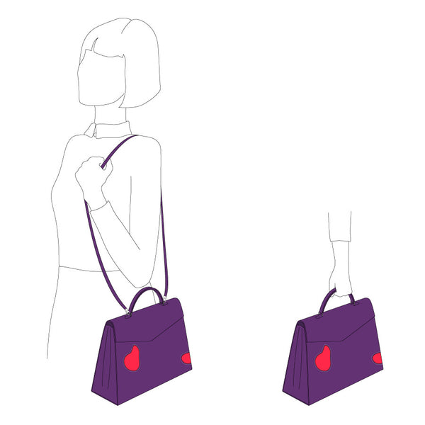 Classic Handbag (Purple)