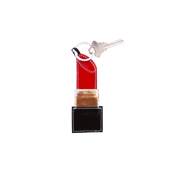 NEW Lipstick Key Fob (Red)
