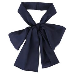 Welcomecompanions Silk Bow in Navy